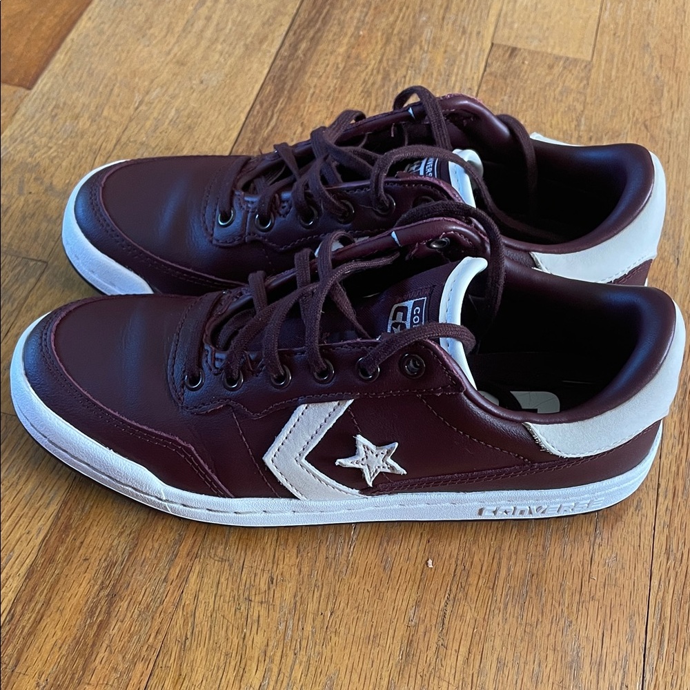 Converse Maroon and White “Fastbreak Pro”